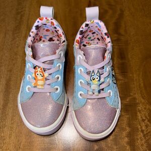 Bluey Toddler Girl Bluey & Bingo Slip-On Court Sneaker Sz. 9